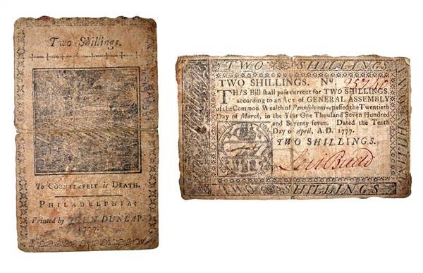 Image of Currency (Two Shillings)